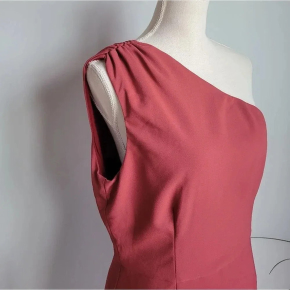 Anthropologie, New, Hutch Flounced Hem One Shoulder Midi Dress, Size Large - Picture 6 of 13